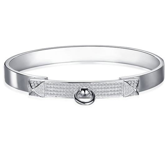 cdc half diamond bangle